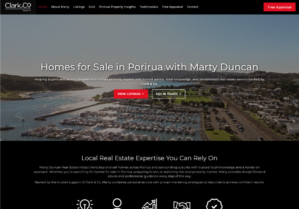 Marty Duncan Real Estate - Local real estate expert - Built by Firefly Websites