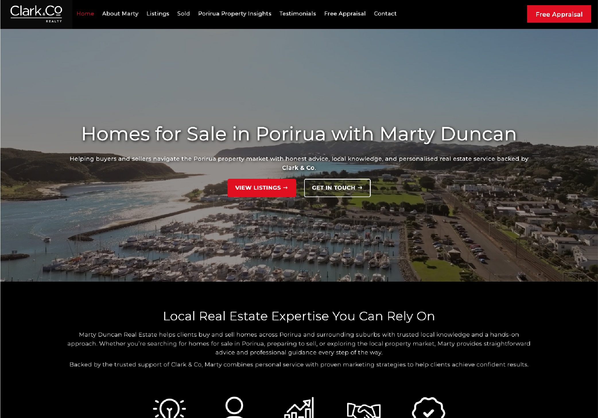 Marty Duncan Real Estate - Local real estate expert - Built by Firefly Websites